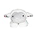 Zazu Kids Soft Heartbeat Toy Voice & Touch Activated Sound Machine Sleep Soother (LIZ the Lamb), Lamb - White