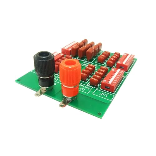 Placa de condensador programable DIN de 1 nF a 9999 nF para cuadros eléctricos 4
