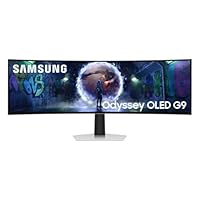 Samsung Monitor Gaming Odyssey OLED G9 (S49DG934), Curvo (1800R), 49'', 5120x1440 (DQHD), 32:9,...