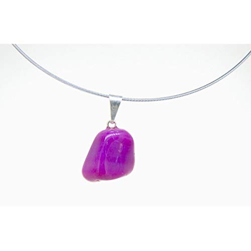 Mineral Import - Colgante Rodado de Ágata Rosa Teñida - 3496VC Cover