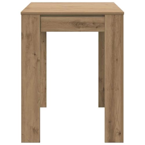 Table à manger chêne Artisan : la solution peu encombrante pour cuisine