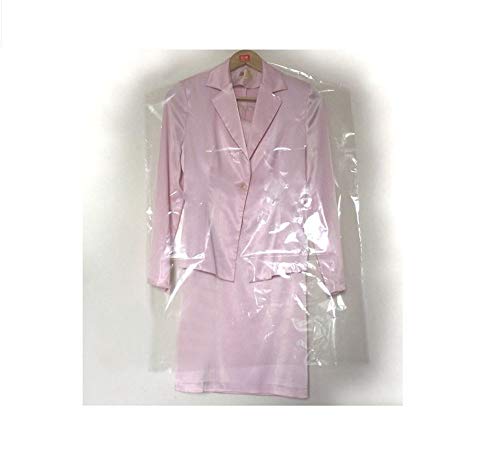 Uk Store 247 - Funda Protectora para Ropa de Polietileno Transparente de Calibre 100 de 40 Pulgadas, Clear Transparent, 102 cm