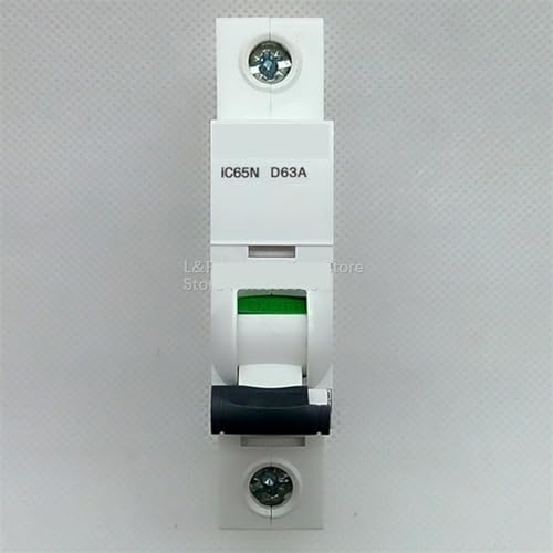 Disjoncteur MCB iC65N 1P D63A pour éviter les coupures sur moteurs et pompes