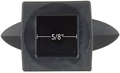 Plastic Triad Spear Finial, Fits 5/8" Square. (50)