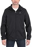 Gerry Men's Lightweight Lined Windbreaker Rain Jacket with Cinching Hood, Cuffs Hiking Camp Travel...