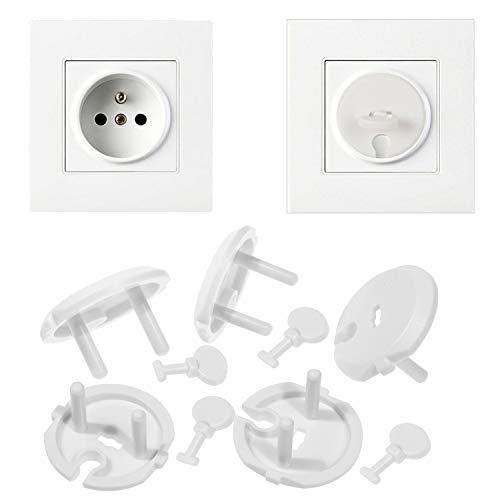 Miniatura 5 de Kit Seguridad Bebe - Protector Enchufes Para Bebés 20 Fundas 5 Llaves 12 X Bebé De Seguridad Bloqueo 8 X Protector De Seguridad Para Niños