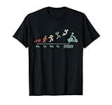 Rollerfahrer Mofa Moped Scooter-Fahrer Vintage Motorroller T-Shirt