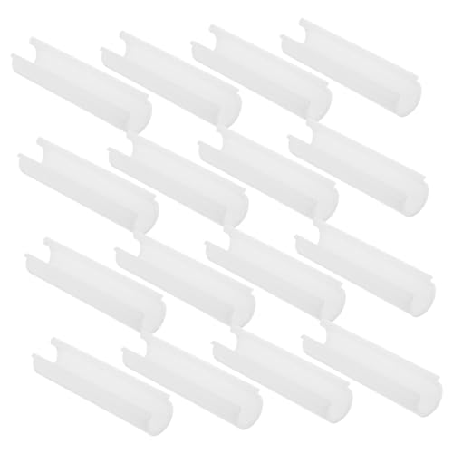 VICASKY 16 pinzas de invernadero de PVC resistentes para fijación rápida y fácil de láminas y telas de sombra para agricultores