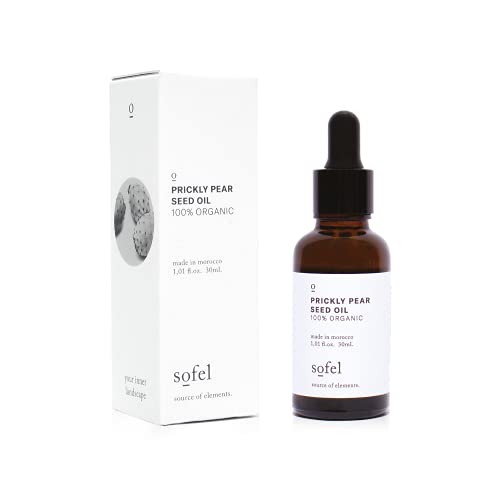Sofel Prickly Pear Seed Oil Γ’β¬β Organic and Pure Prickly Pear Cactus Oil Γ’β¬β Vegan and Non-Cruelty Prickly Pear Oil for Intense Skin Hydration Γ’β¬β Moroccan Cold-Pressed Face Oil Moisturizing Γ’β¬β 1.01oz Sofel Prickly Pear Seed Oil Γ’β¬β Organic and Pure Prickly Pear Cactus Oil Γ’β¬β Vegan and Non-Cruelty Prickly Pear Oil for Intense Skin Hydration Γ’β¬β Moroccan Cold-Pressed Face Oil Moisturizing Γ’β¬β 1.01oz