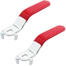 Haidong Ball Valve Handle Lever Handle for Ball Valve Handle Replacement Hole Size 5 x 8 mm for Outdoor Faucet Replacement Repair Water Pipe red 2PCS