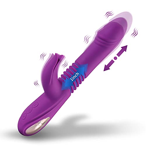 - Vībradør Çliťoriş para Mujer Telescopico, Coņsolådøres Realistas Ŝexừalẹs Vībradøreș Ẹstimừladør Pừnto Ġ con Empuje de 2.5 Cm, 3 Pửlsoș Y 7 Modos de Vībr