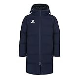 [ケルメ] キッズ パデッド ウィンタージャケット 軽量 暖かい 防寒（ブルー,130）