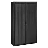Rideaux démontables. Générique Armoires à Rideaux démontables H 200 x L 120 cm Noir (Noir)