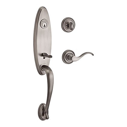 Review Discount Baldwin SCCHEXCURLTRR152 Reserve Single Cylinder Handleset Chesapeake x Curve with Traditional Round Rose in Matte Antique Nickel Finish Left Hand Flash Deals - 40% OFF Baldwin SCCHEXCURLTRR152 Reserve Single Cylinder Handleset Chesapeake x Curve with Traditional Round Rose in Matte Antique Nickel Finish Left Hand