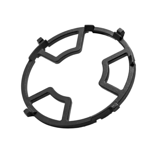 VALICLUD Support pour Casseroles et Poêles Compatible avec Cuisinières à Gaz Design Noir