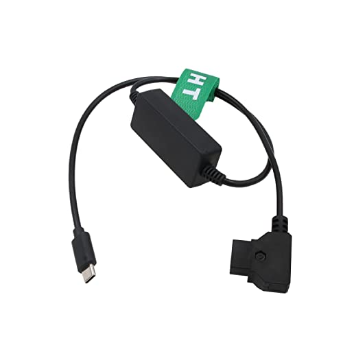 Hangton 65W 5V 9V 12V 20V 3A Power Cable P-Tap D-Tap To Usb Type C Quick Charge 24'' For Phone Tablet Laptop Camera Mixer Recorder #TOP1