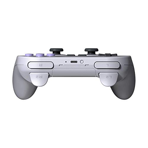 8Bitdo Sn30 Pro+ Bluetooth Controller Wireless Gamepad for Switch, PC, macOS, Android, Steam and Raspberry Pi (SN Edition)