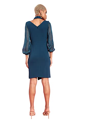 Robe col châle ajustée pour structurer la silhouette avec style