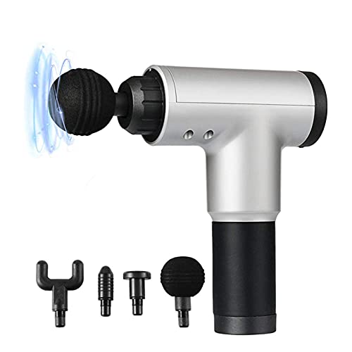 ERNZI Pistolet de Massage Musculaire Niveaux de Masseur de Percussion des Tissus Profonds Masseur Musculaire portatif Professionnel pour Le soulagement des douleurs Musculaires des athlètes