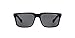 Arnette D-Street Unisex Polarized Sunglasses - 447/81 Fuzzy Black/Fuzzy Havana/Grey