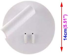 BRILLRAYDO 10W LED Wall Mount Directional Spotlight Bedside Reading Light On/Off Button Focus lighting Adjustable Picture White-Finish Nature White photo 2