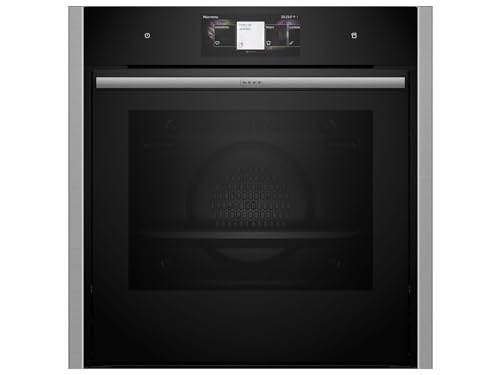 NEFF B64VT73N0 Einbau-Backofen N90, Integrierbarer Backofen 60 x 60cm, Slide&Hide, Full Touch...