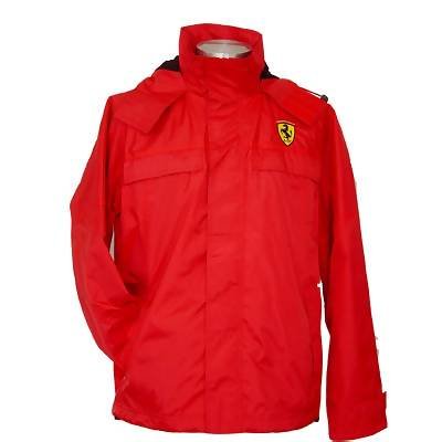 Ferrari Red Nylon Jacket