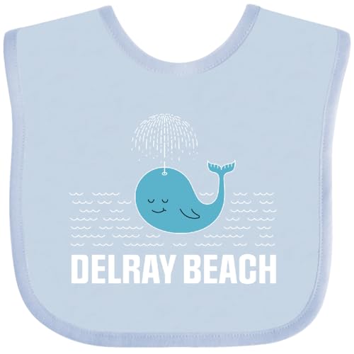 inktastic Delray Beach Florida Trip Baby Bib