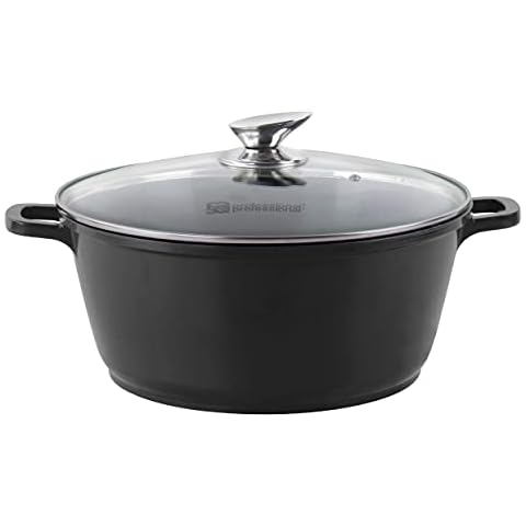 SQ Professional Nea Aluminium Stockpot with Lid Cover