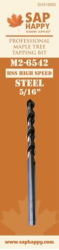 Sap Happy - Profesional Maple Tree Tapping Drill Bit for