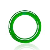 LMRJHAZM Pulsera de Jade Natural para Mujer, Brazalete de Jade, Pulsera Feng Shui, Brazalete de Buena Suerte con Caja