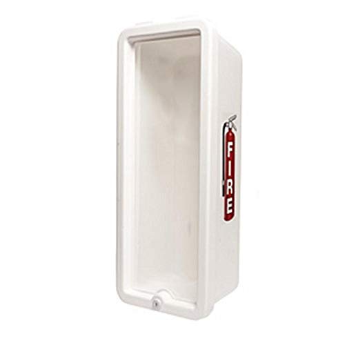 CATO 12005 White Plastic Replacement Frame with Lock for The 105-20 Chief Fire Extinguisher Cabinet