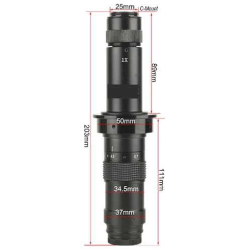 Microscope industriel KP-Z45Y avec objectif à zoom continu pour adultes