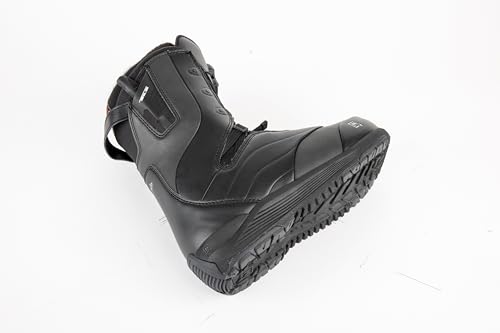 Nitro Damen Snowboards Crown TLS '23 Leichter Snowboardschuh Snowboardboot mit Schnellschnürsystem Allround Freestyle Freeride Softboot Warm Boots, Black, MP 22,5 // EU 35 1/3 // US 5