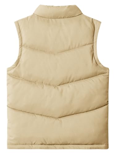 Image of Meikulo Boys Puffer Vest Zip Up Quilted Gilet Sleeveless Jackets