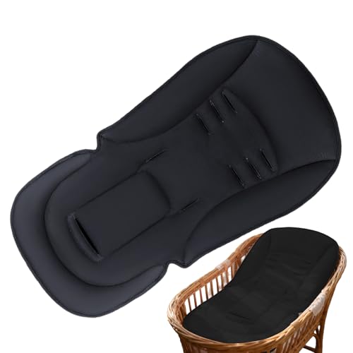 Cojín para cochecito de bebé, ajuste de altura, transpirable, cojín para capazo de bebé, para nuevos padres, viajes, actividades al aire libre, picnics en la playa, camping, tronas, columpios