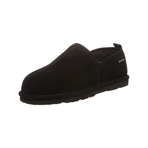 Image of BEARPAW Bear Paws Men's Comfortable Sheepskin Slipper with Supportive Suede Upper - Maddox