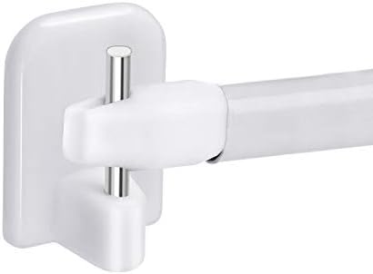 20 Packs Self-Adhesive Hooks Window Hooks Adhesive for Net Curtain Rods, WhiteRound Corners
