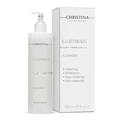 Christina - Illustrious Facial Cleanser - Glycolic Acid Face Wash - AHA Cleanser - Reveals Radiant Skin - Pore Purifying Facial Wash - Cleansing and Hydrating Skincare - 300 ml