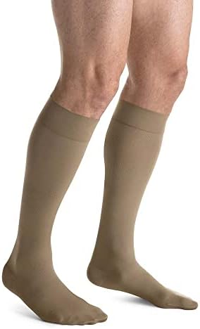 JOBST forMen Compression Socks, 15-20 mmHg, Knee High, Closed Toe