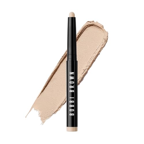 Bobbi Brown Long-Wear Cream Shadow Stick | 24-Hour Eyeshadow Stick | High-Pigment, Buildable Shades with Three Finishes, 0.05 Ounce, Bone