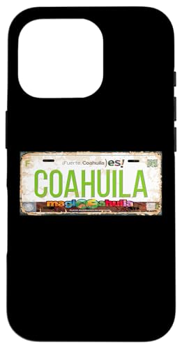 Coahuila Mexico License Plate Mexican Travel Vacation Beach �X�}�z�P�[�X iPhone 16 Pro �p