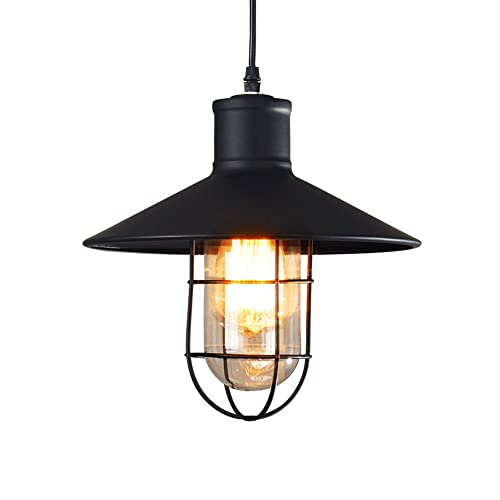 Abat-Jour de Lampe Suspendu en Fer Forgé au Design Créatif Évidé
