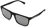 Incluye funda protectora EMPORIO ARMANI 5042Z3 Gafas de sol, Matte Black, 56 Unisex-Adulto