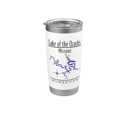 Lake Of The Ozarks Missouri - Modern Stainless Steel Insulated Tumbler