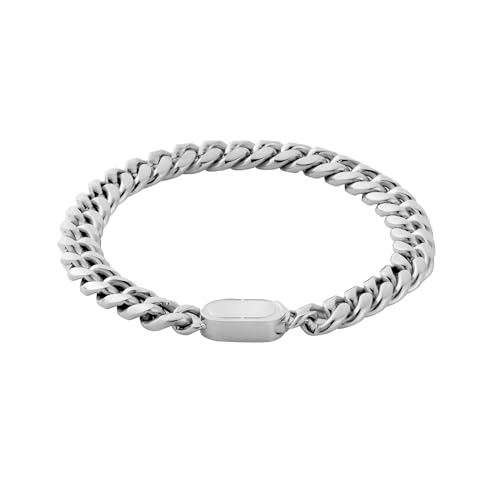 CRAFTD | Cuban Link Bracelet |Waterproof, Heat & Sweat Resistant | Gifts for Men | Men's Jewelry | Size 8MM |