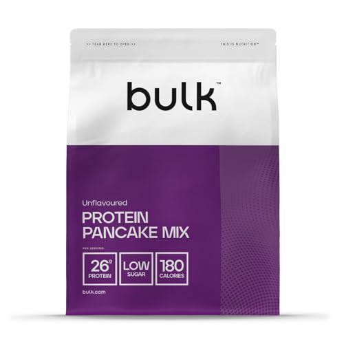 Bulk Complete Protein Pancake Mix, Proteinreiche Pfannkuchen, Original, 500 g, Verpackung Kann Variieren