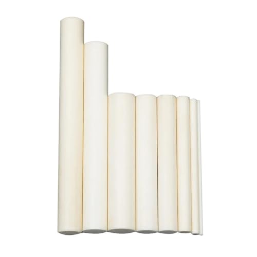 Alumina Ceramic Rod 2-20mm Diameter, High Temperature Resistant Corundum Shaft for Industrial Applications(2x100 5pcs)