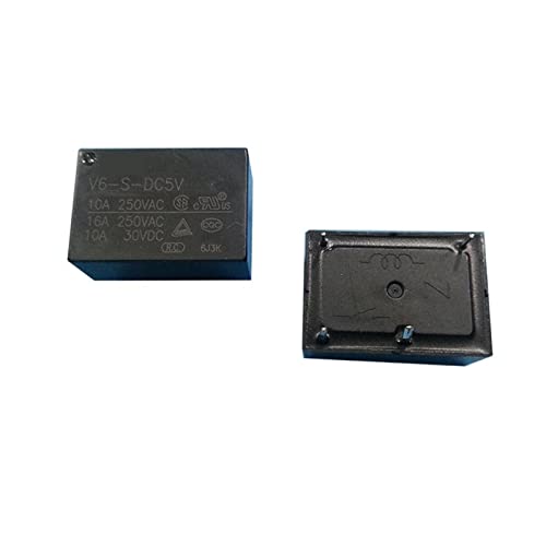 Relais électromécanique V6-S-DC5V normalement ouvert 15A à 4 broches