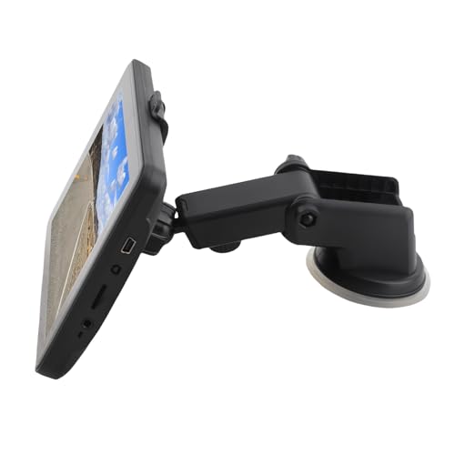 Tbest Navegador GPS con Pantalla Táctil, de Navegación Dual de Pantalla Grande para Automóvil, Camión, Autobús, Transmisión FM, Recordatorio de Voz, Navegación GPS Portátil